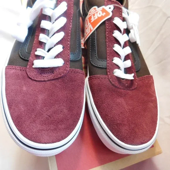 HOT Canvas Trainers Vans Ward Port Royale VANS Ward Suede